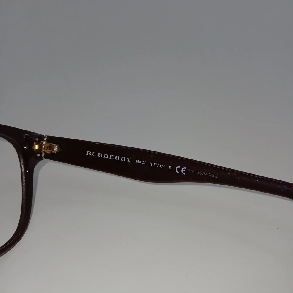 Burberry BE2263 3687 Womens Eyeglasses Frame Burgundy Full Rim 53-18-140 mm
